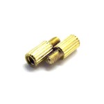 Кругла латунна стійка FM М2x5
